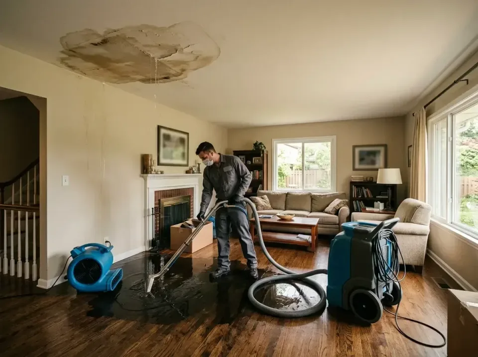 attic-pipe-burst-ceiling-drip-008 — frequently asked questions, Water Damage Restoration & Carpet Care in Swepsonville, NC